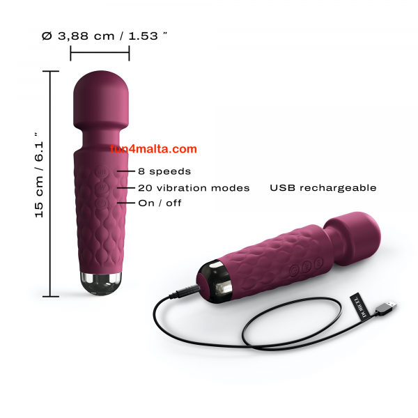 Dorcel Mini Wanderful -  rechargeable, plum